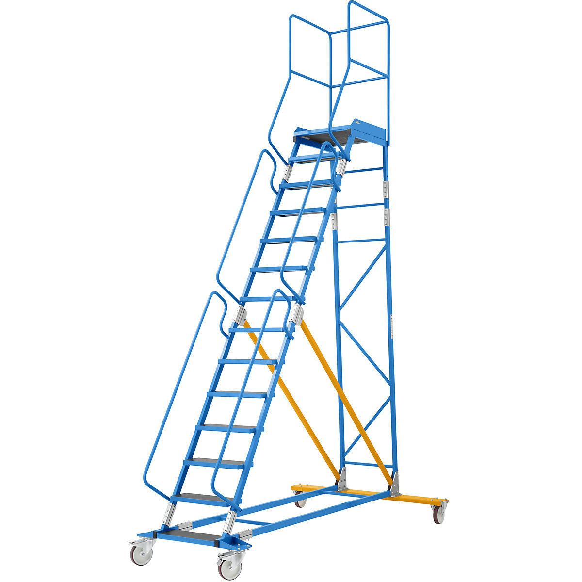 Escalera rodante con tarima – eurokraft pro (Imagen del producto 40)-39