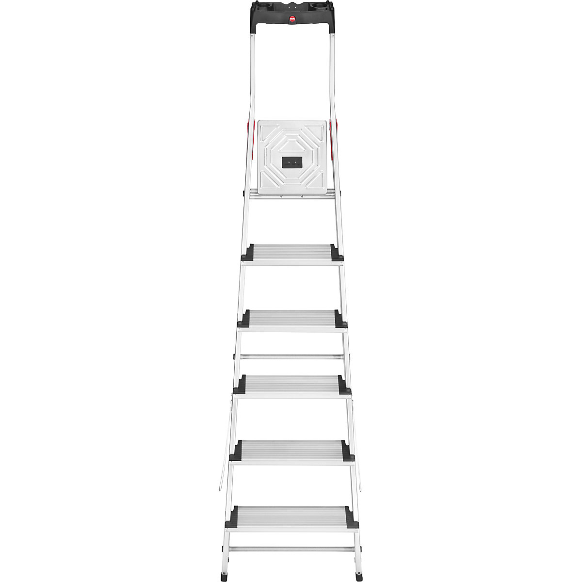 Escalera de tijera de peldaños planos de aluminio ComfortLine L80 – Hailo (Imagen del producto 19)-18