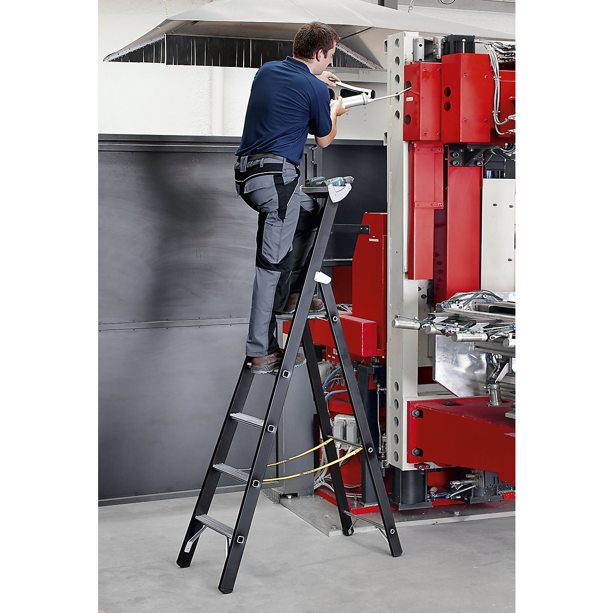Escalera de tijera para cargas pesadas – ZARGES (Imagen del producto 12)-11