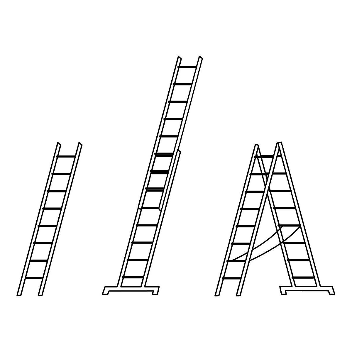 Escalera multiusos de aluminio – HYMER (Imagen del producto 3)-2