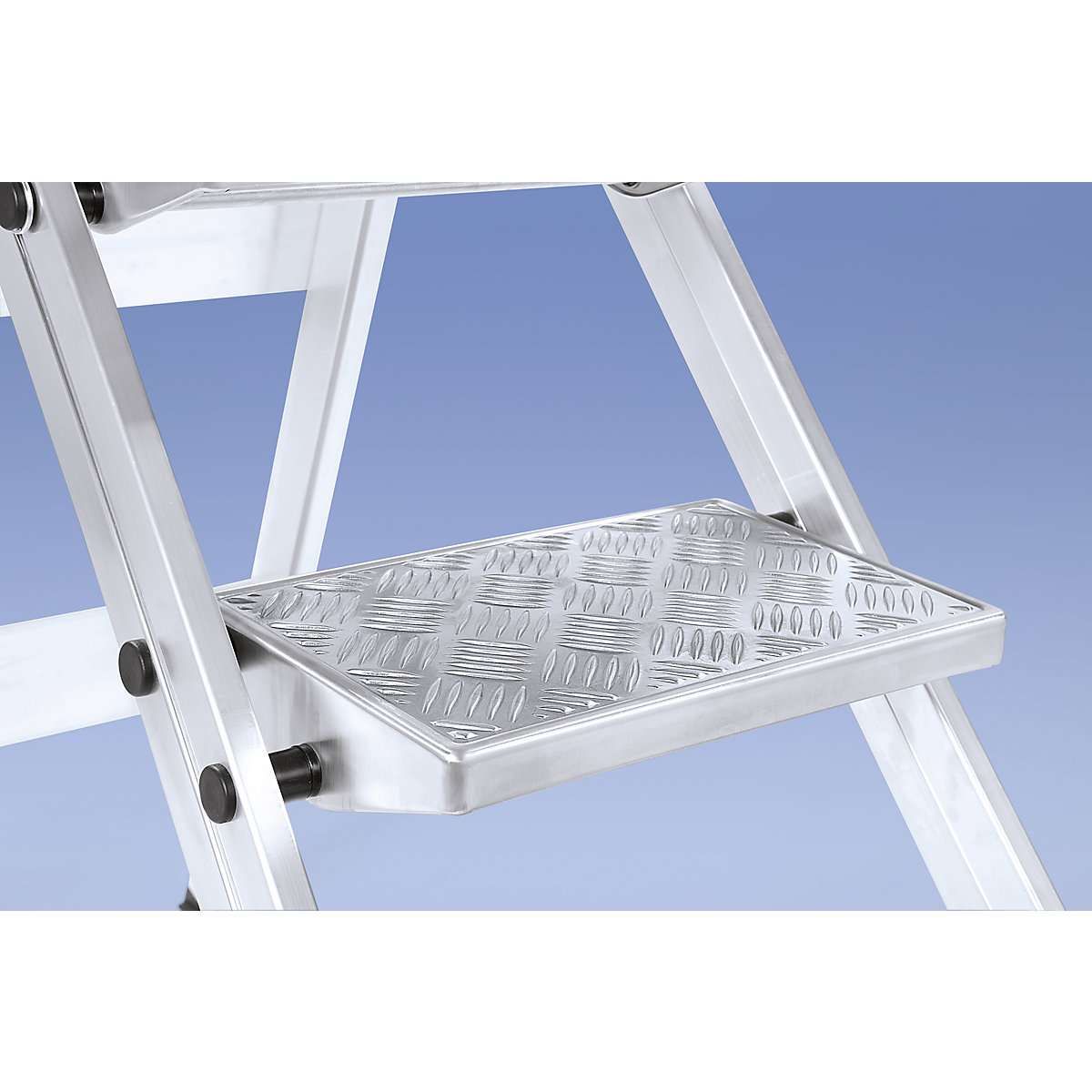 Escalera plegable de aluminio (Imagen del producto 4)-3