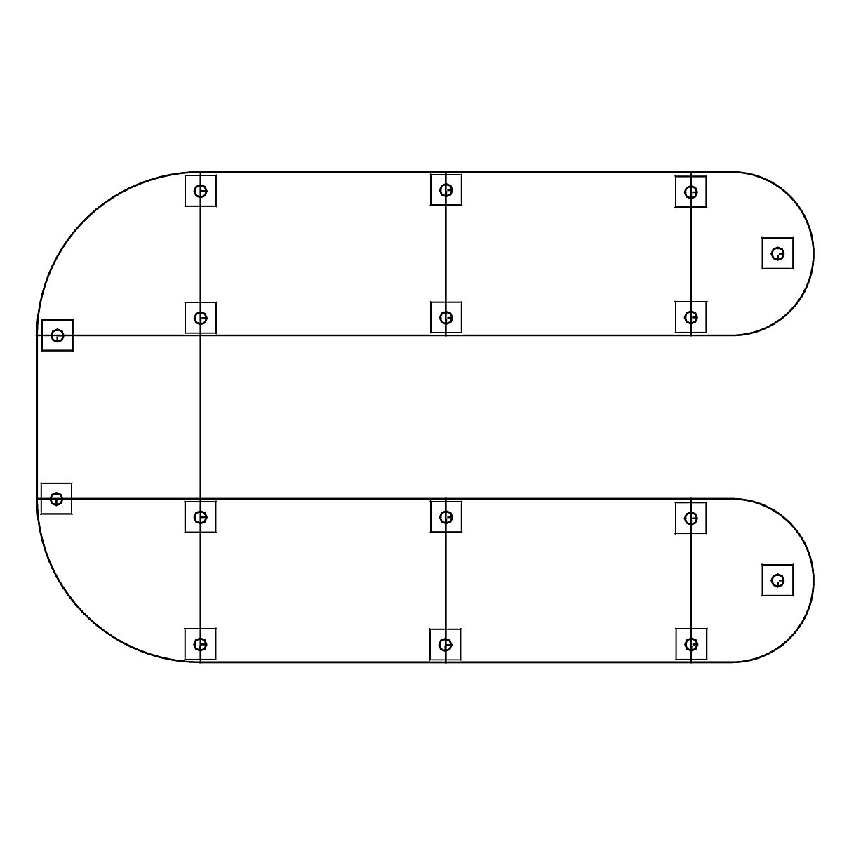 Tampo para mesa de reuniões – eurokraft pro (Imagem do produto 5)-4
