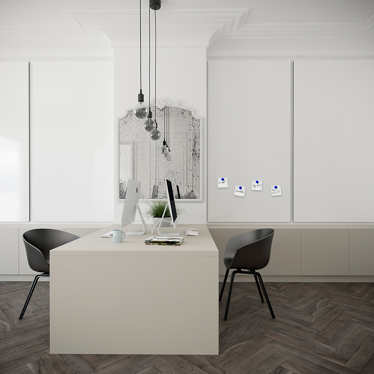 Quadro branco CURVE – Chameleon (Imagem do produto 6)-5