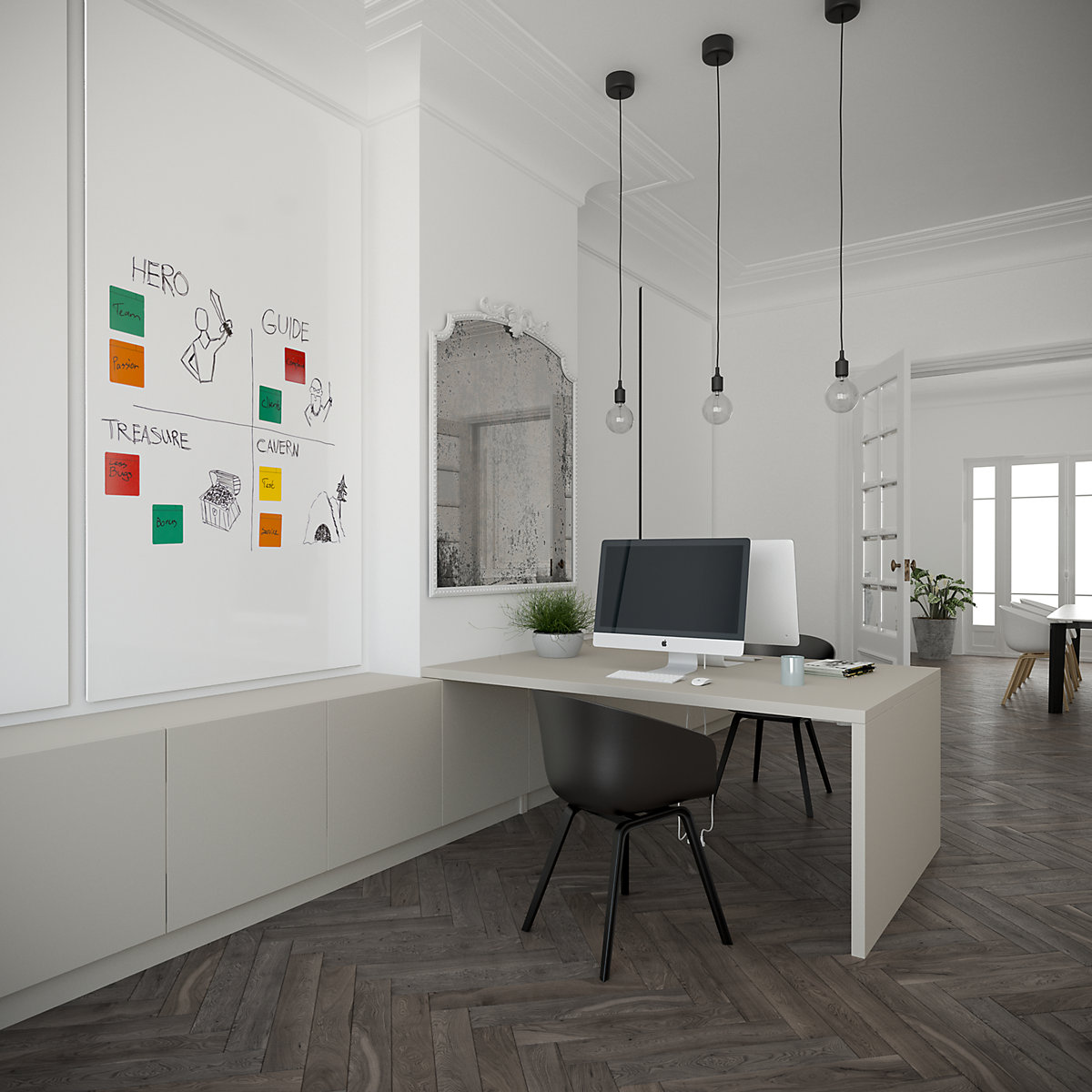 Quadro branco SHARP – Chameleon (Imagem do produto 6)-5