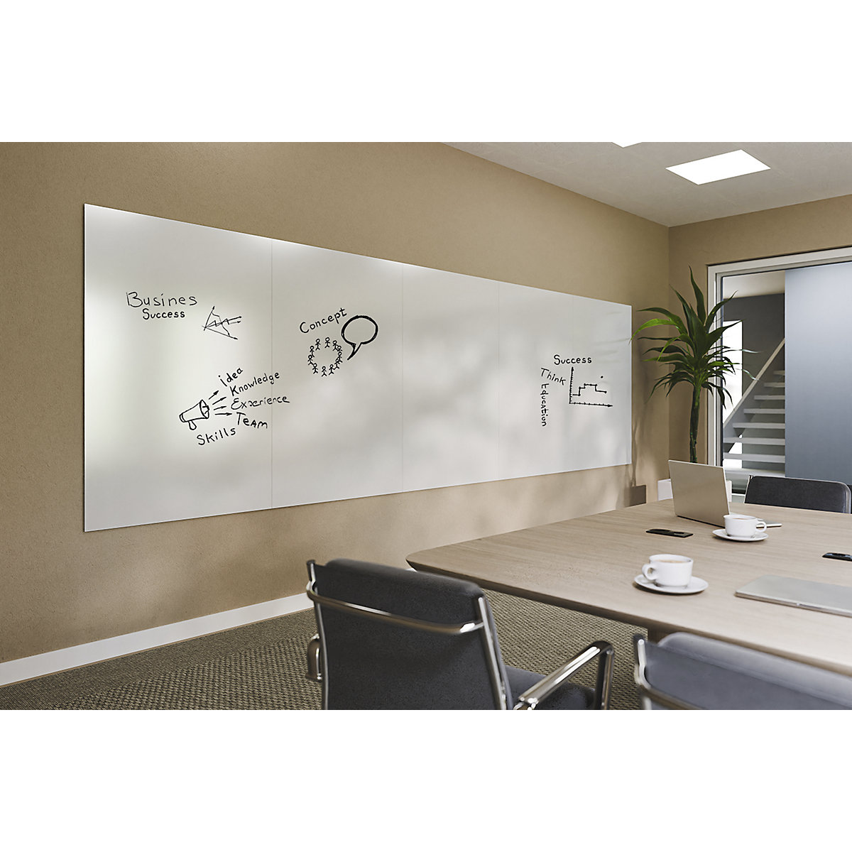 Quadro branco, sem caixilho – SMIT VISUAL (Imagem do produto 7)-6
