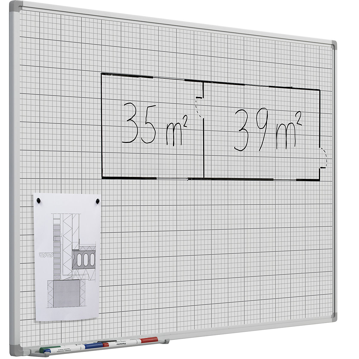 Quadro quadriculado – eurokraft basic (Imagem do produto 3)-2
