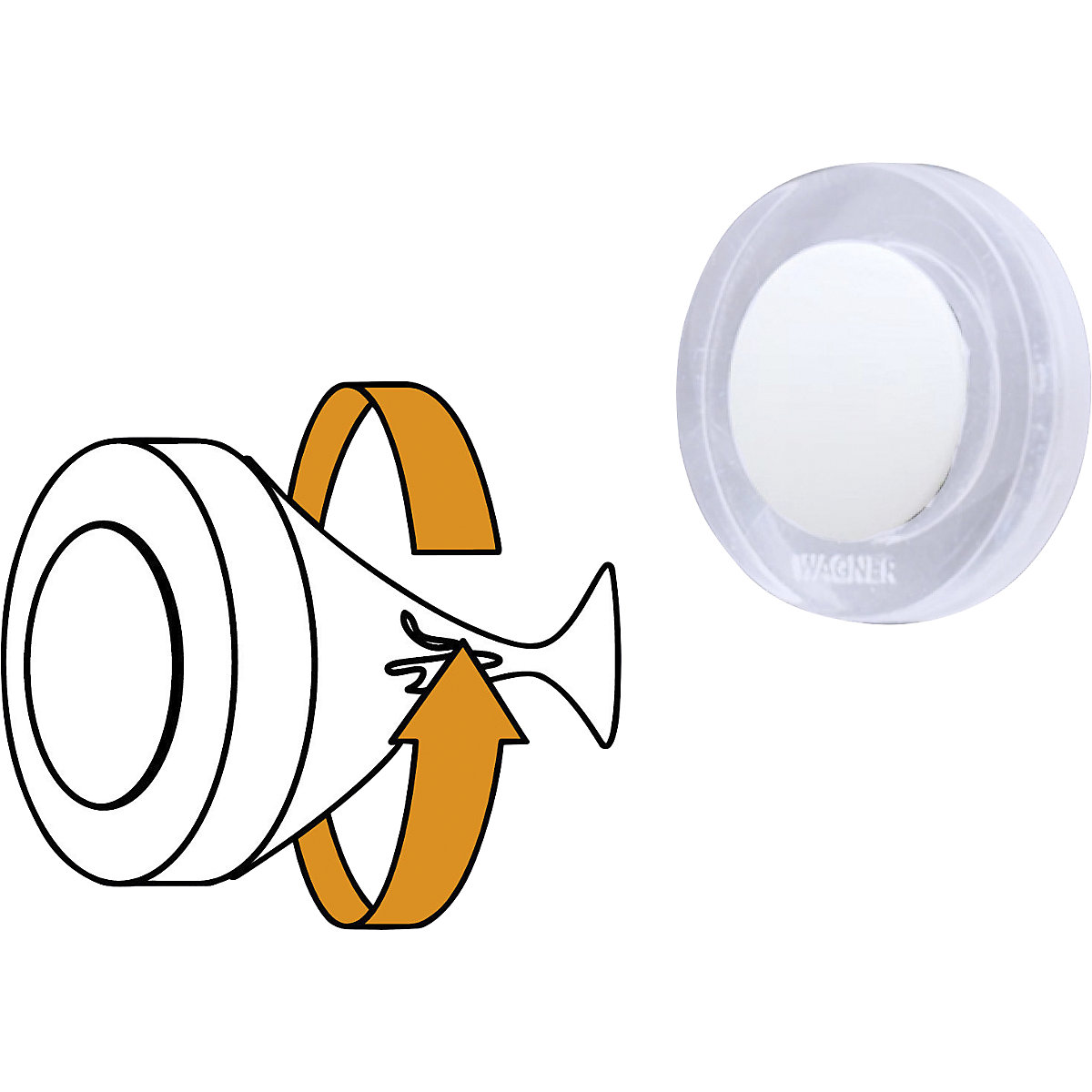 Batente de porta de design para parede – Wagner (Imagem do produto 4)-3