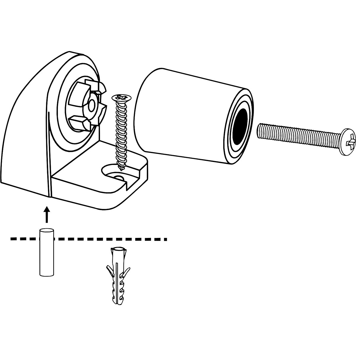 Batente de porta para chão EH500 – Wagner (Imagem do produto 3)-2