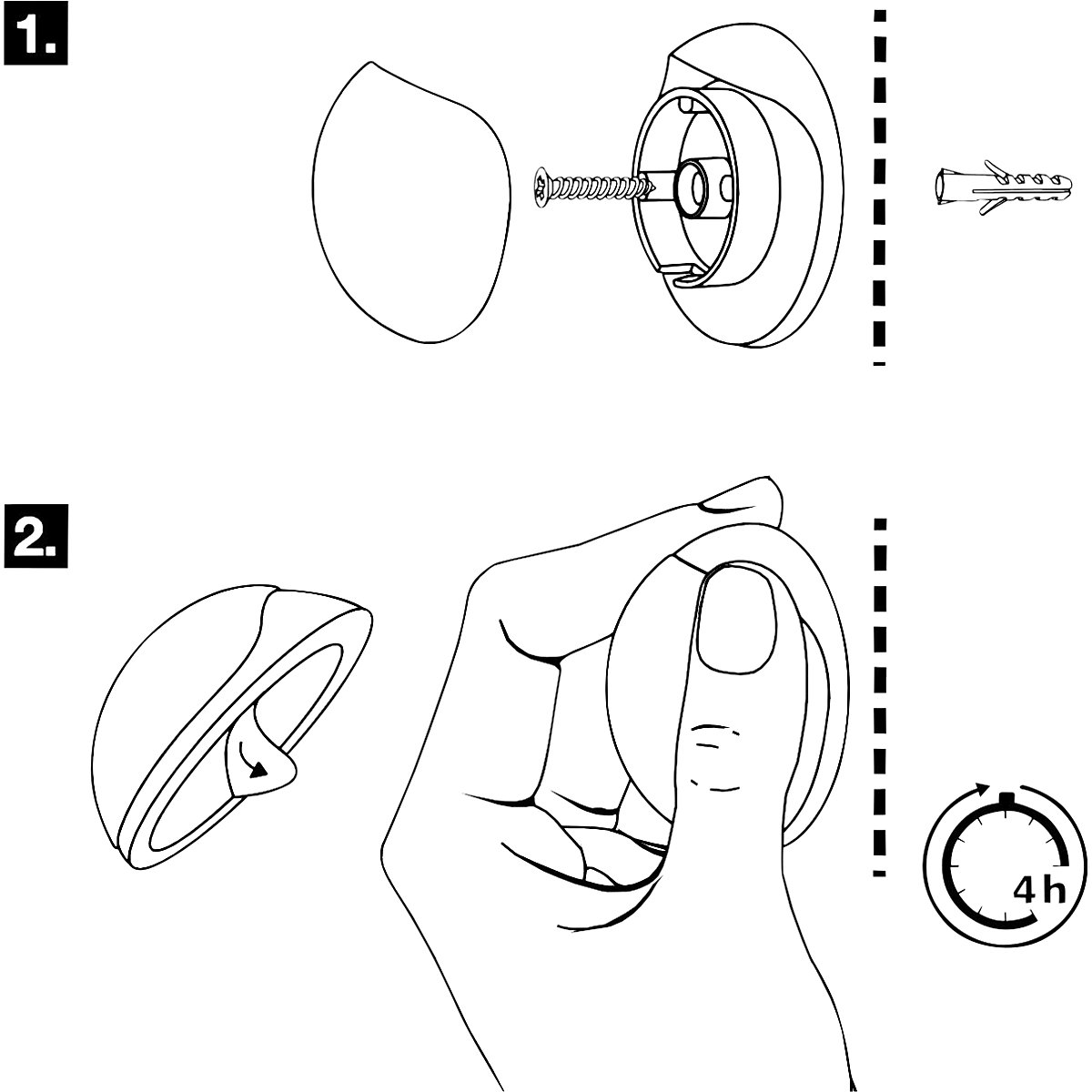 Batente de porta para parede SOG WALL – Wagner (Imagem do produto 3)-2