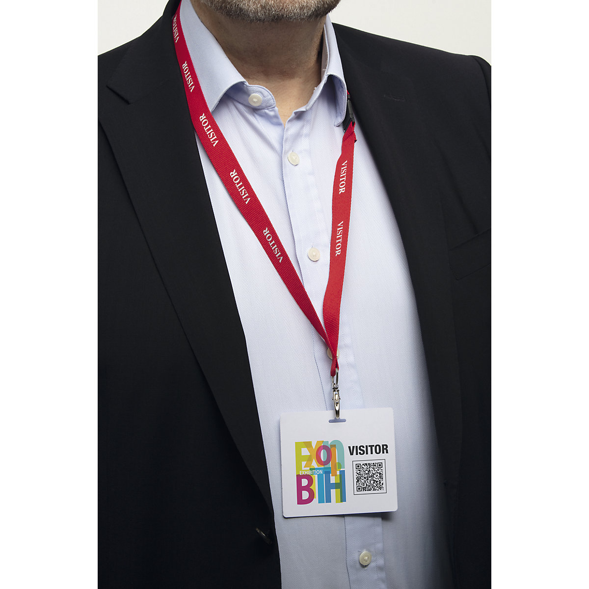 Letreiro VISITOR BADGE – DURABLE (Imagem do produto 2)-1