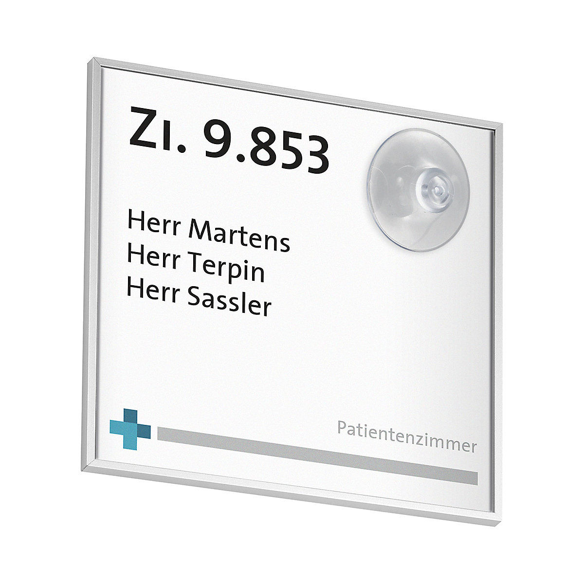 Placa para porta MADRID Silver Line Vario (Imagem do produto 2)-1