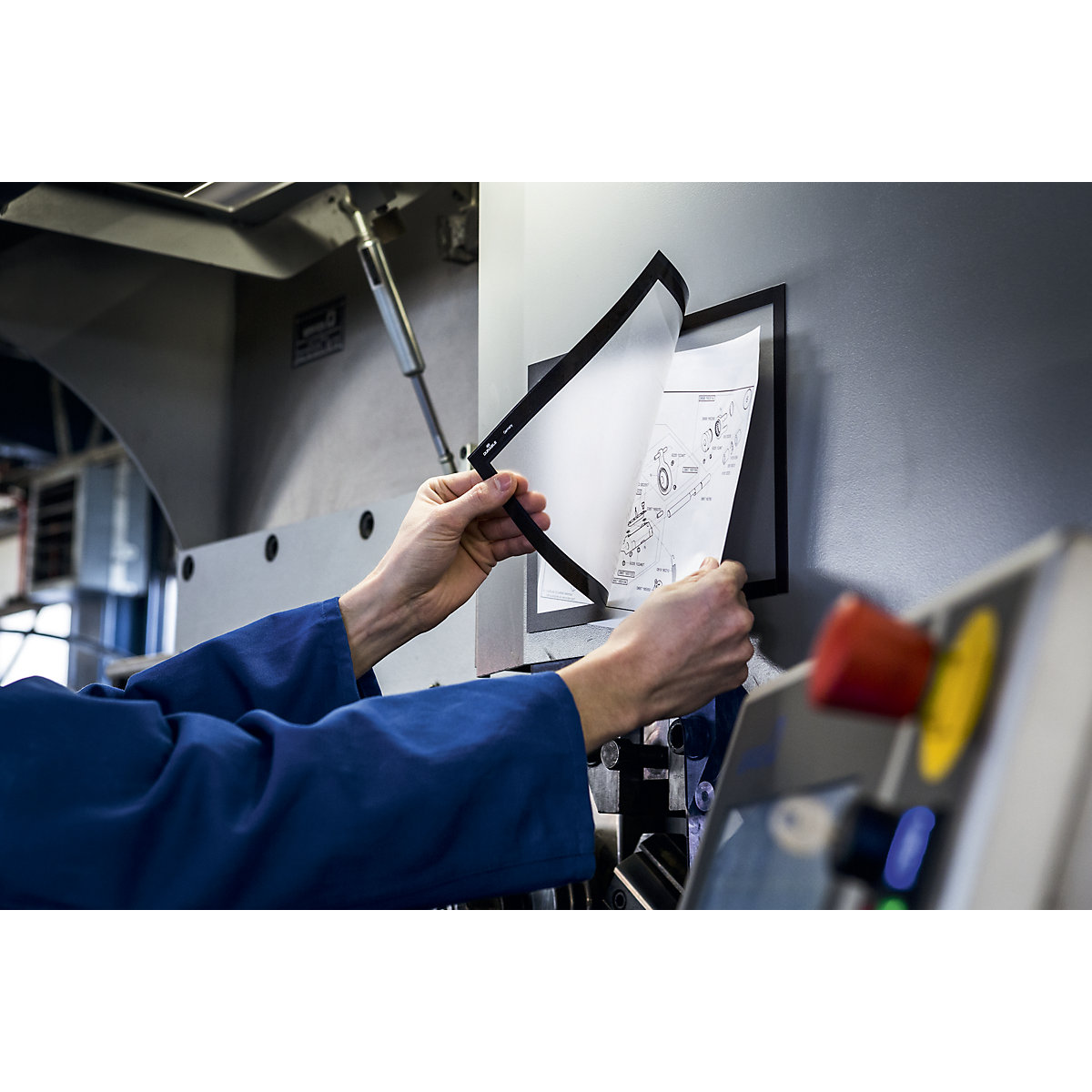 Caixilho de informação DURAFRAME® MAGNETIC PLUS – DURABLE (Imagem do produto 5)-4