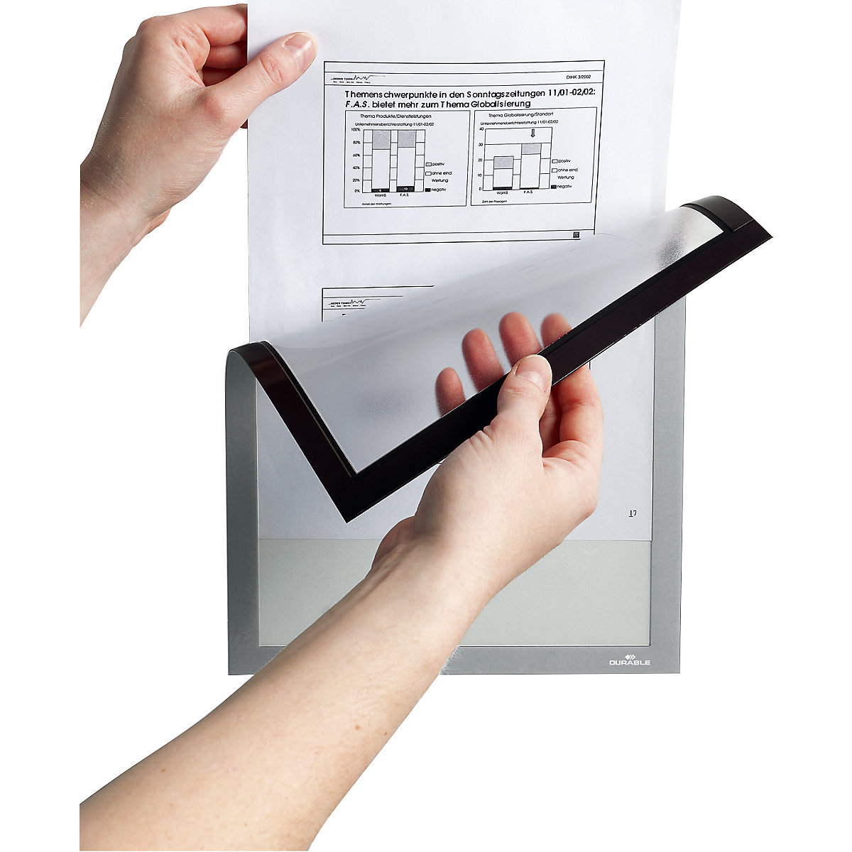 Caixilho de informação DURAFRAME® MAGNETIC – DURABLE (Imagem do produto 7)-6