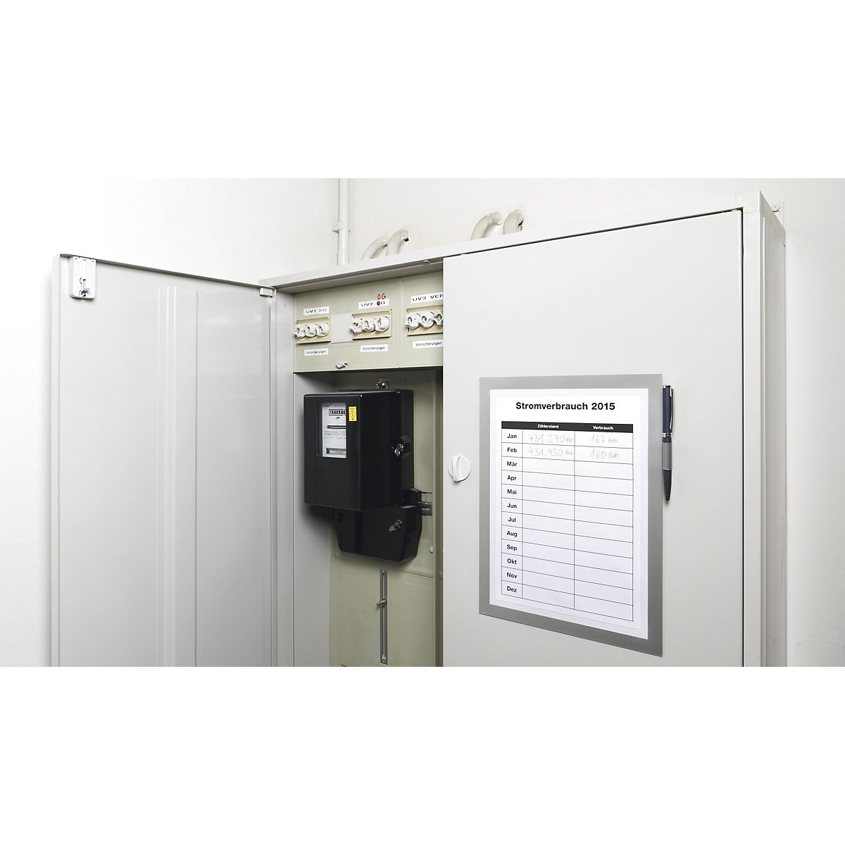 Caixilho de informação DURAFRAME® NOTE A4 – DURABLE (Imagem do produto 9)-8