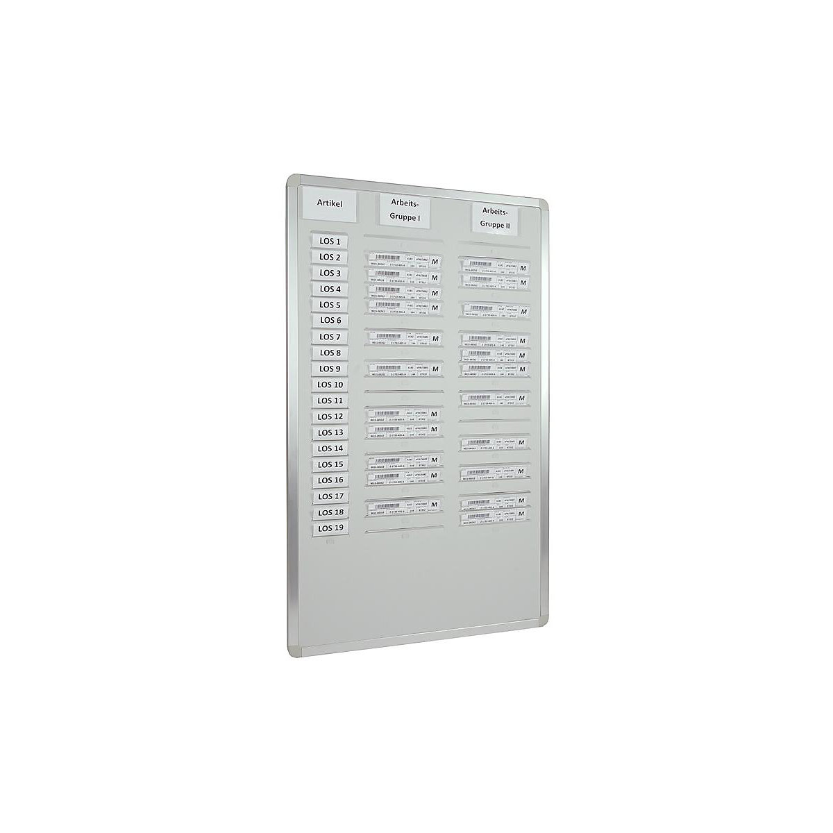 Quadro de planeamento Orga-Easy - EICHNER