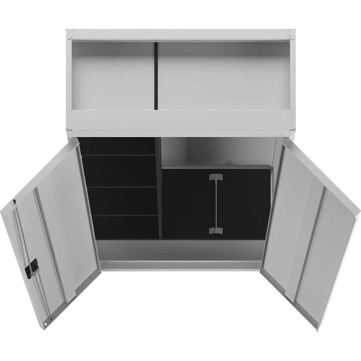 Armário de aço com portas de batentes – mauser (Imagem do produto 6)-5