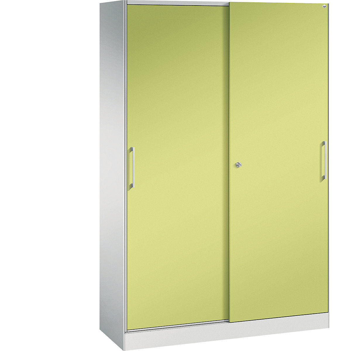 Armário de portas de correr ASISTO, altura 1980 mm – C+P (Imagem do produto 2)-1