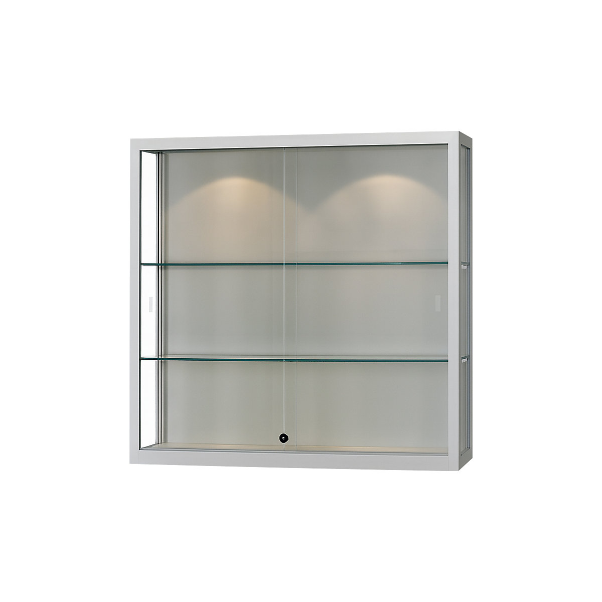 Vitrine de parede, iluminação LED