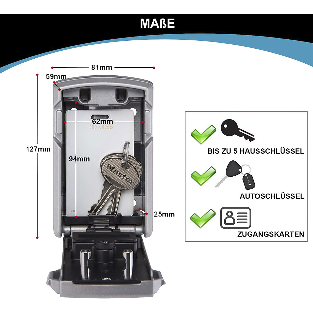 Caixa de chaves Select Access®SMART™ – Masterlock (Imagem do produto 5)-4
