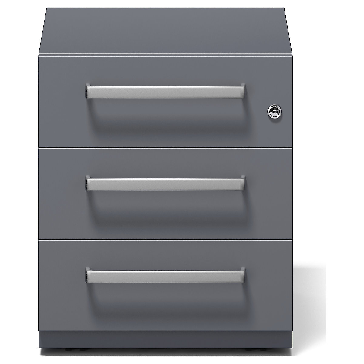 Bloco de gavetas móvel Note™, com 3 gavetas universais – BISLEY (Imagem do produto 5)-4