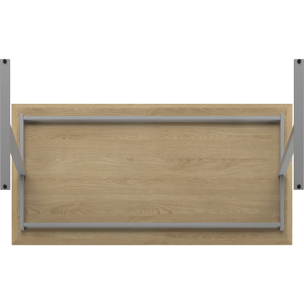 Mesa multiusos DUO-T Trend, tampo reto (Imagem do produto 7)-6