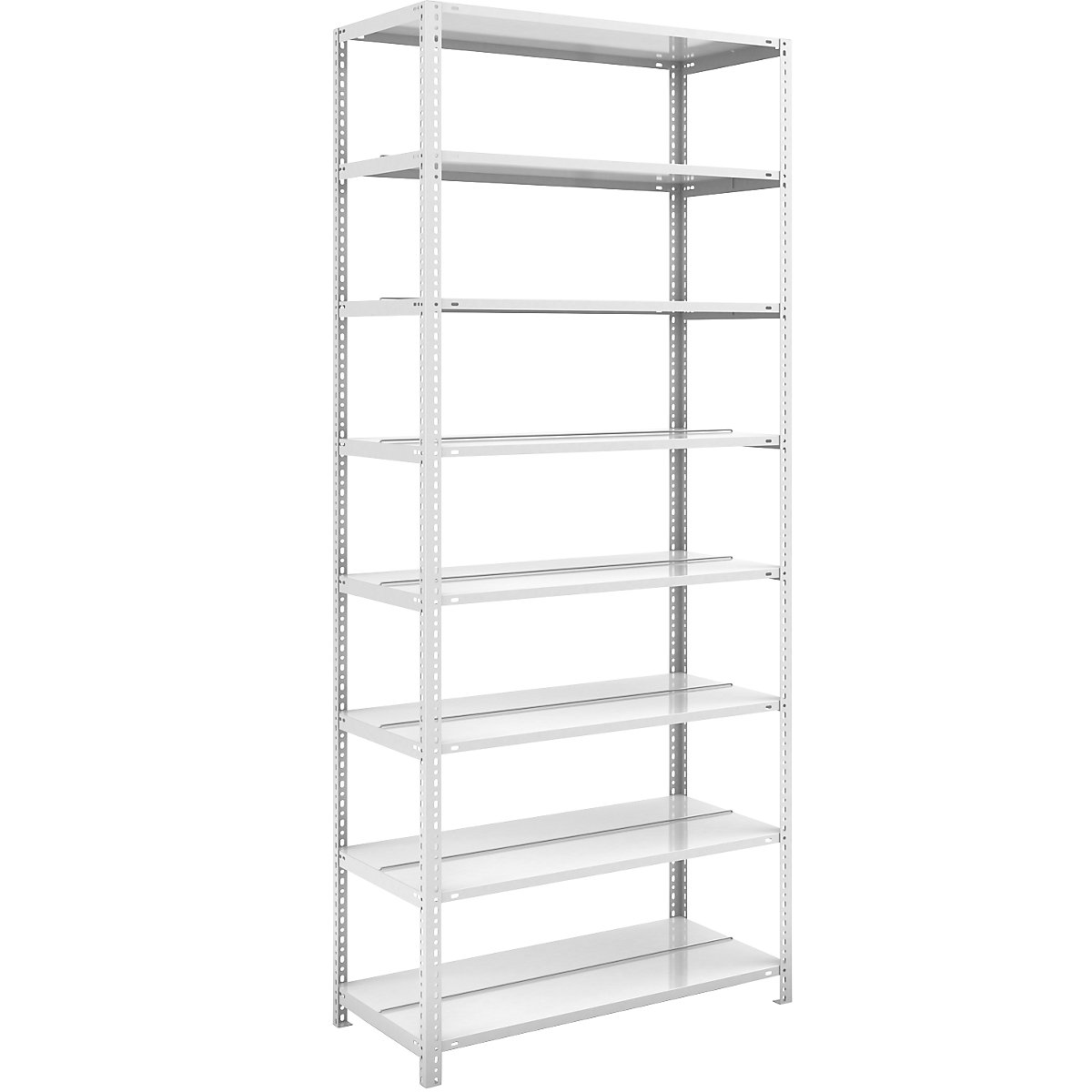Estantería atornillable para archivadores, en gris luminoso RAL 7035 &ndash; hofe