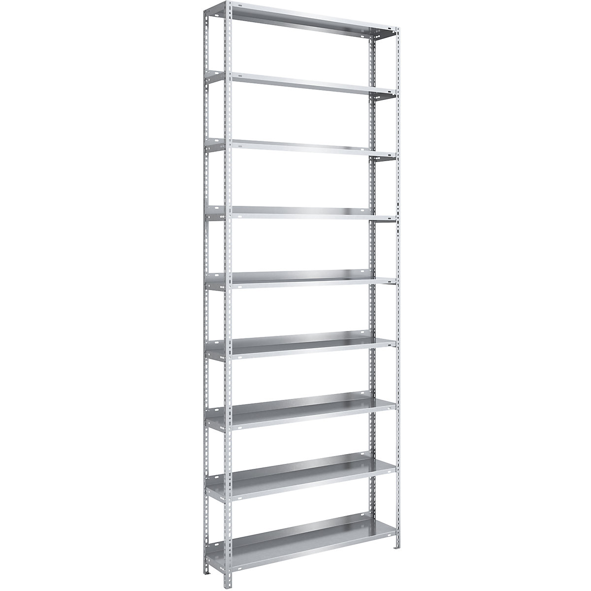 Estantería atornillable para archivadores, galvanizada &ndash; hofe