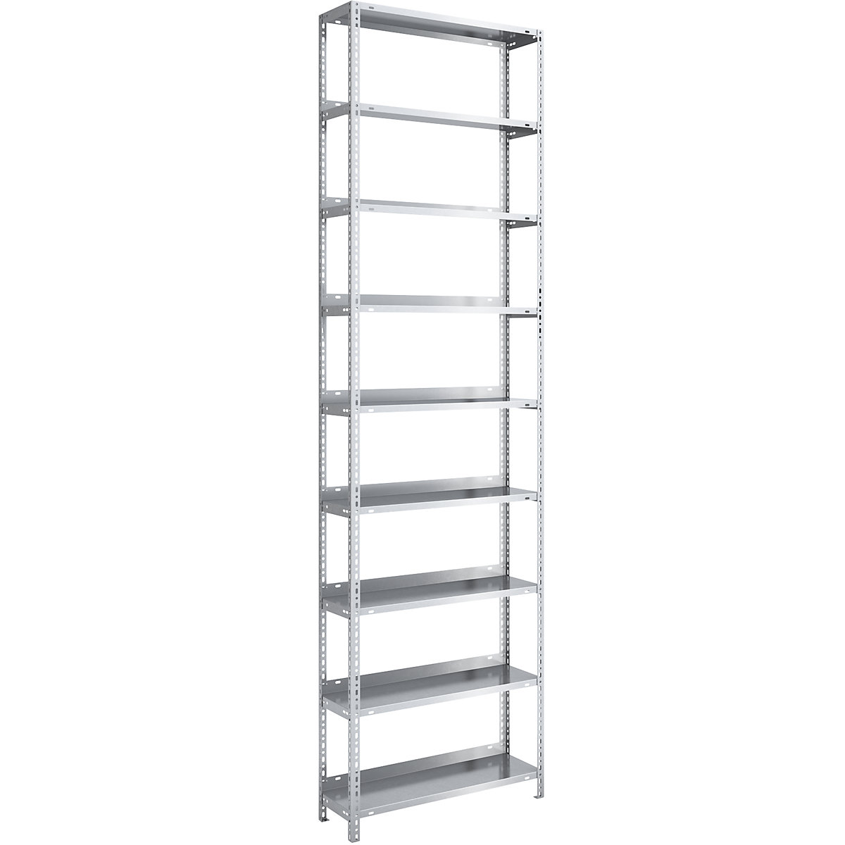 Estantería atornillable para archivadores, galvanizada &ndash; hofe