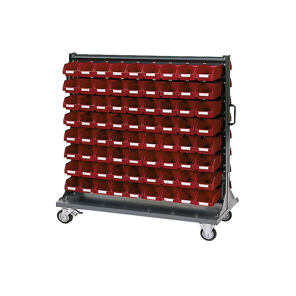 Chasis rodante para estantería de almacén: sin cajas visualizables