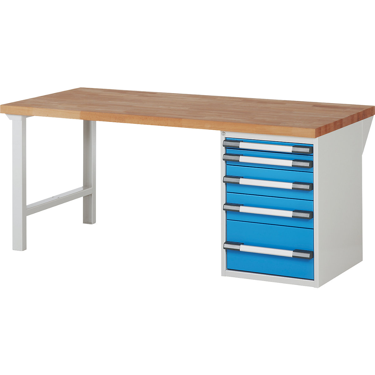 Établi, système modulaire Série 7000 &ndash; eurokraft pro