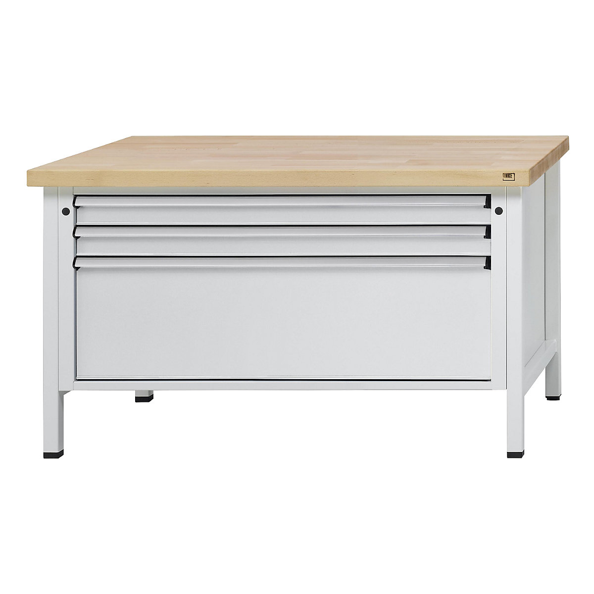 Établi avec tiroirs XL/XXL, sur piétement &ndash; ANKE