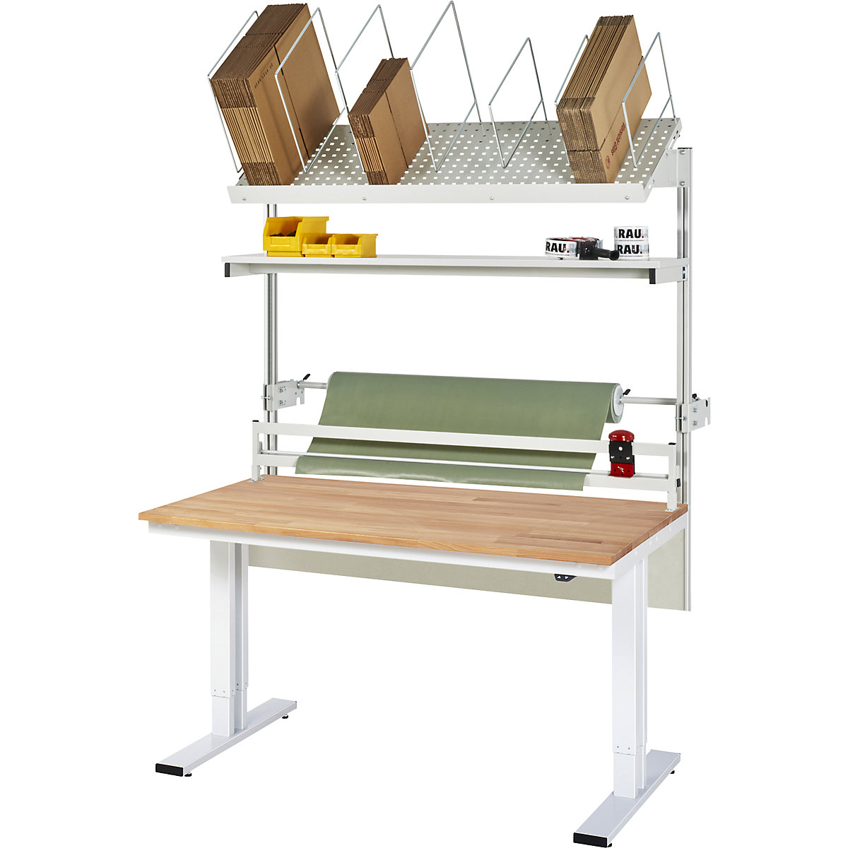 Table d'emballage complète 300, hauteur réglable électrique – RAU