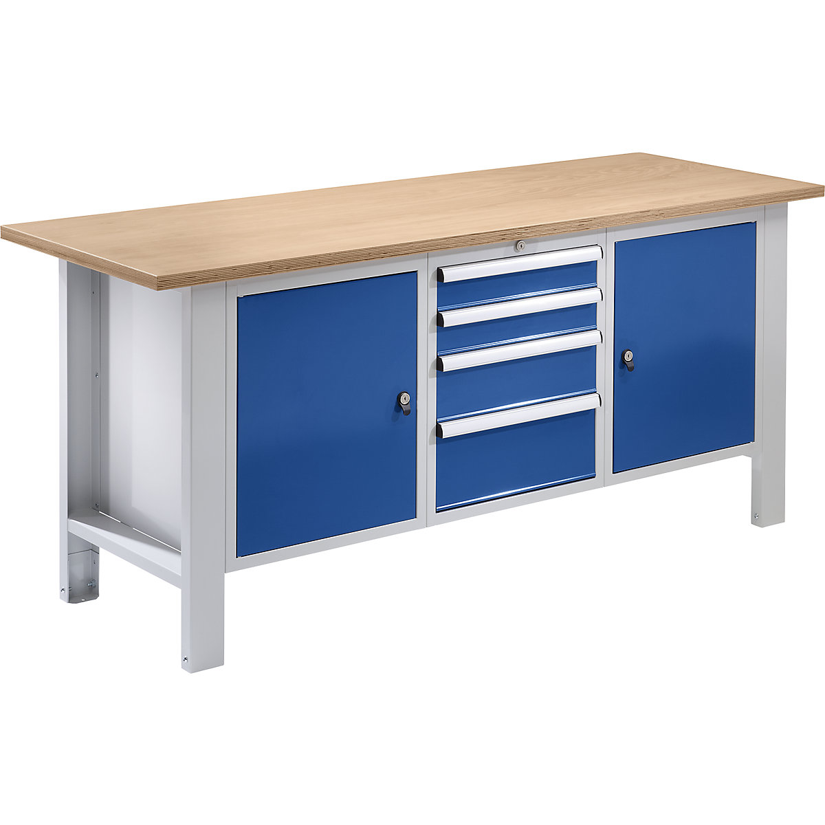 Établi modulaire robuste, Cap 2500 lb, 60