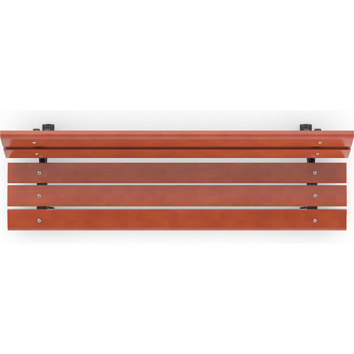 Park bench, solid cast iron frame (Product illustration 3)-2