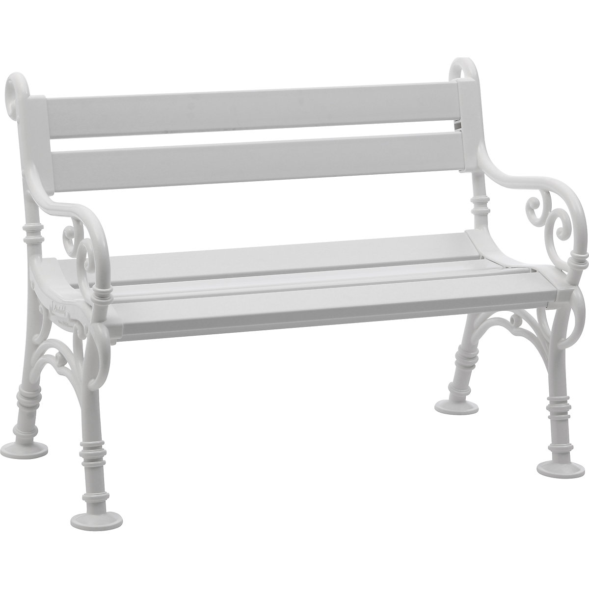 Seating bench, classic, HxD 850 x 600 mm, 2 seater-6