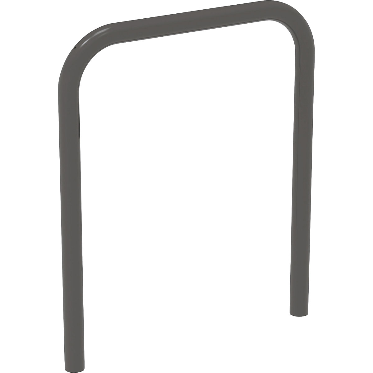Bicycle parking rail – PROCITY, for concreting in, grey-2
