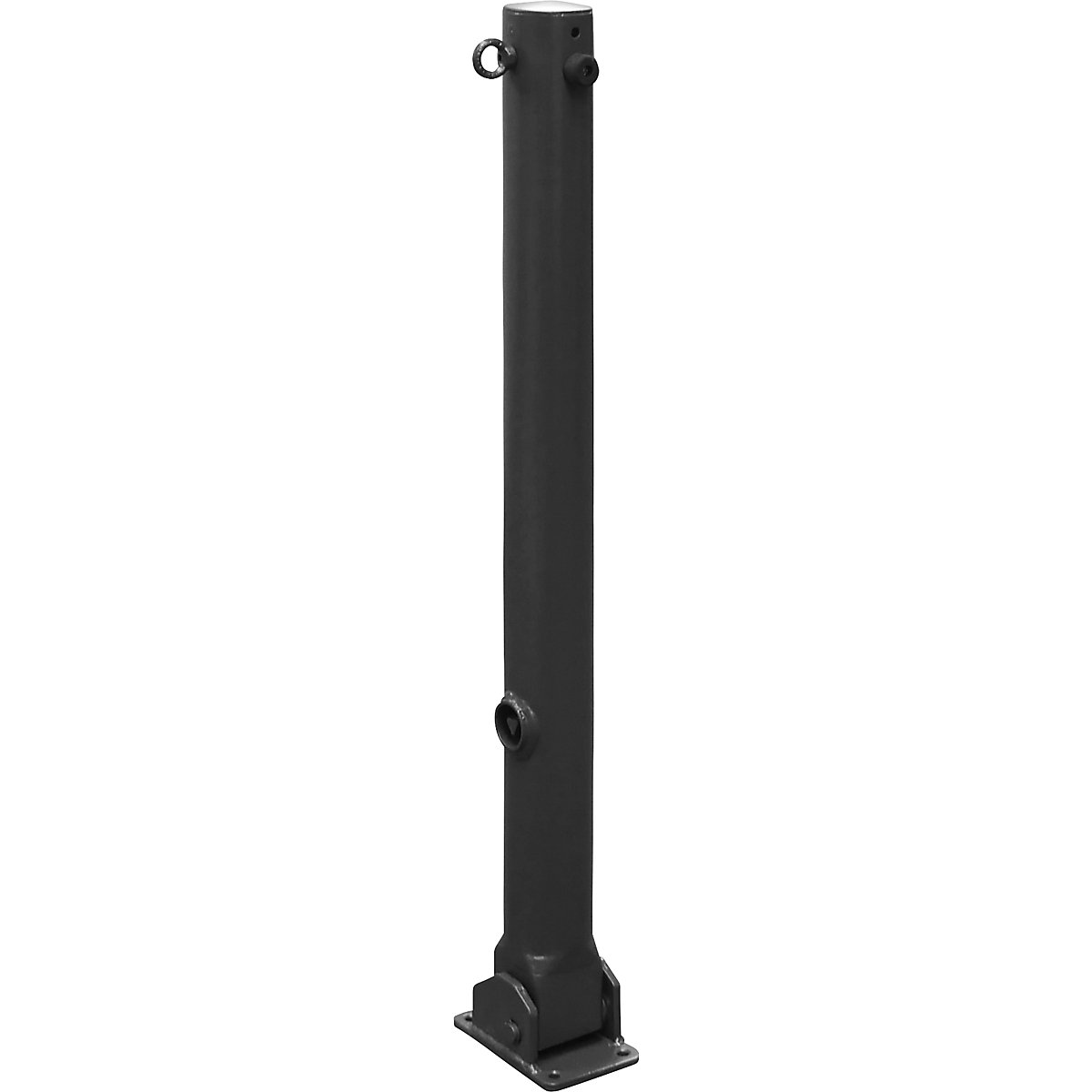 Barrier post, Ø 76 mm, iron mica - Schake