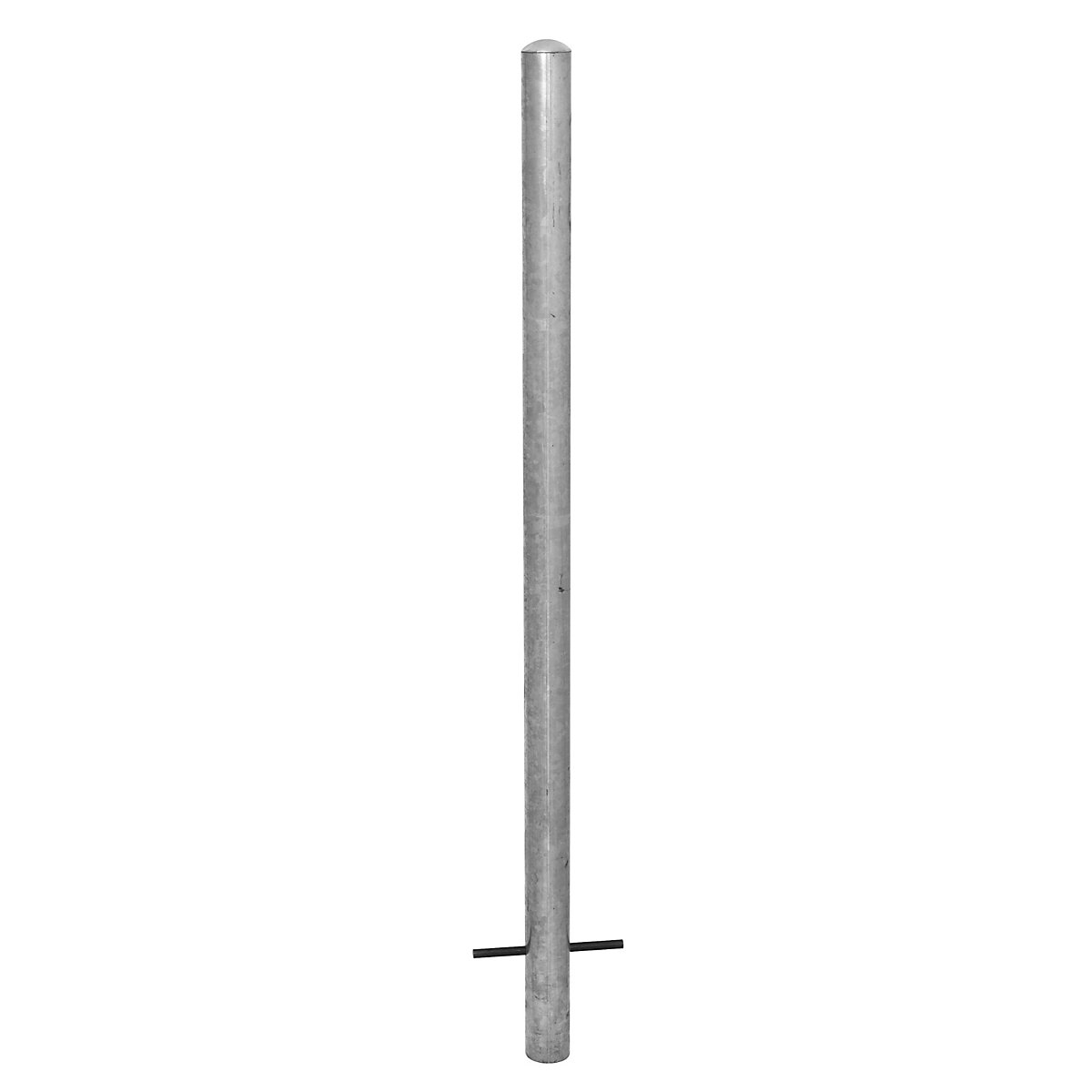 Barrier post, for setting in concrete, Ø 90 mm, hot dip galvanised-8