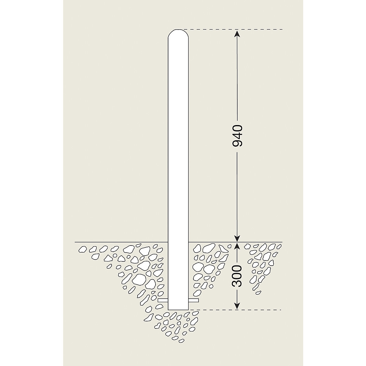 City bollard (Product illustration 3)-2