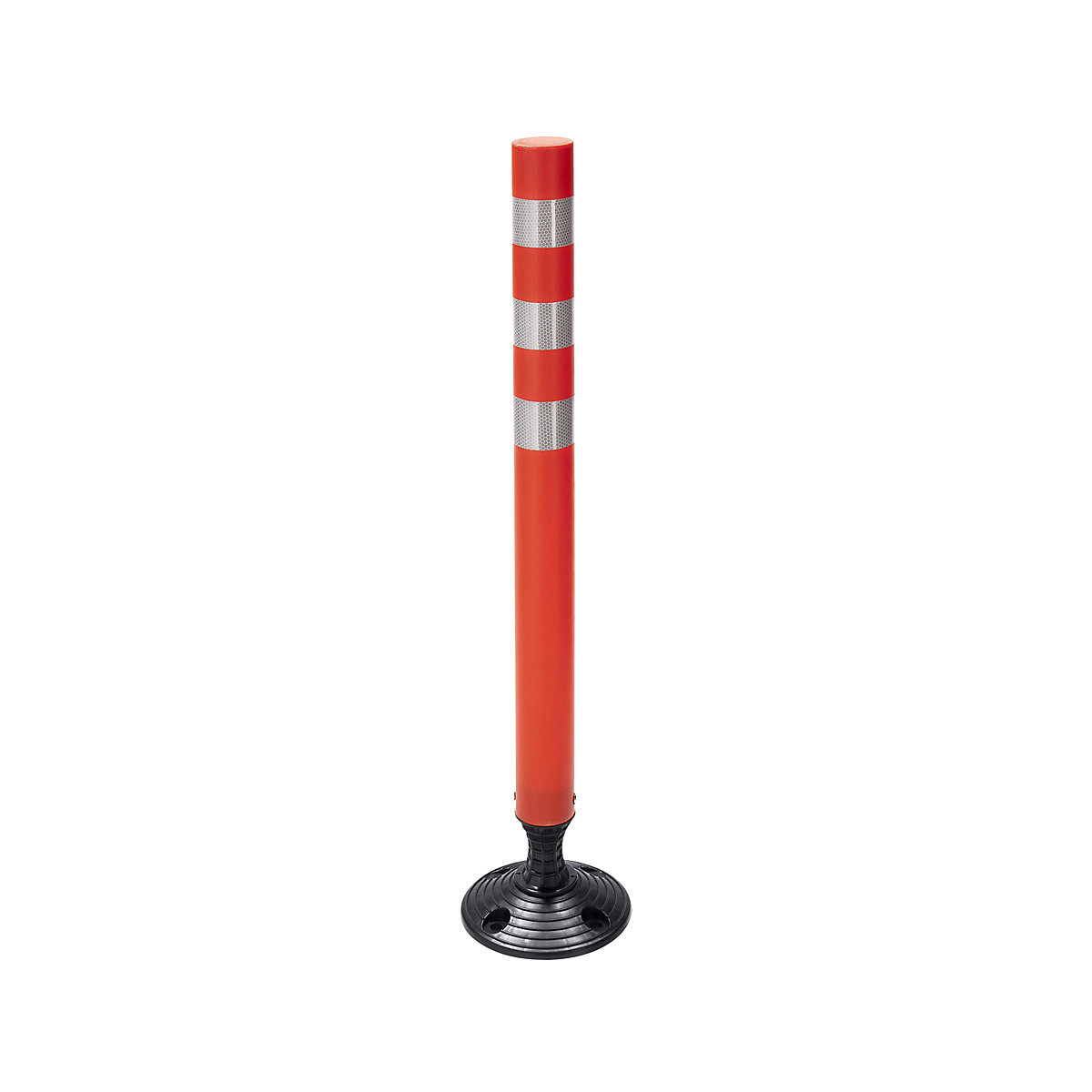 Flexible barrier post, with warning sleeves, height 1050 mm-5