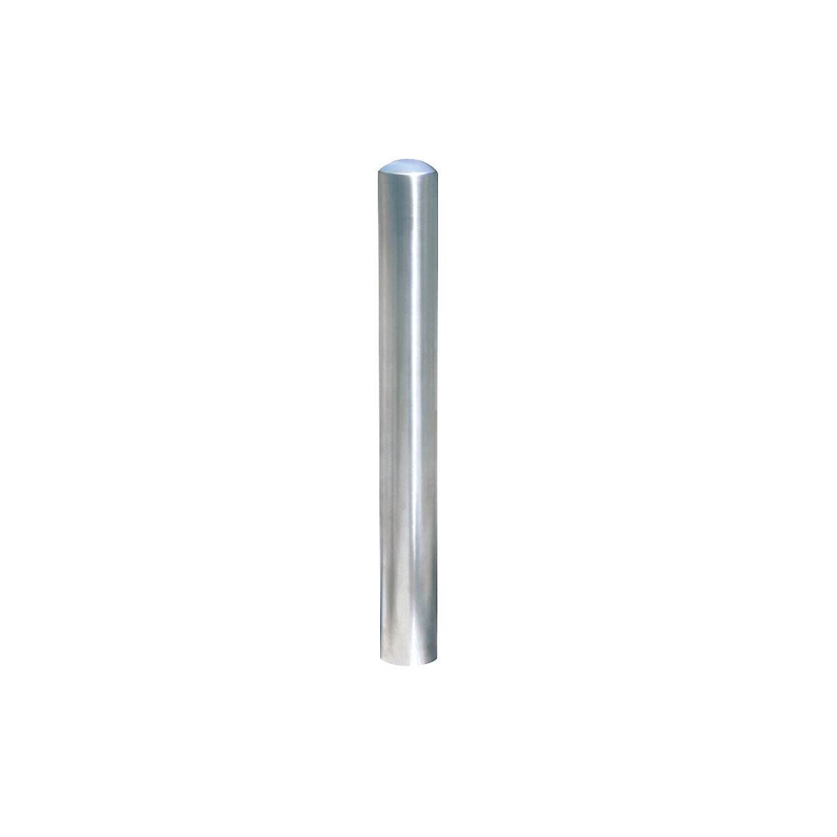 Stainless steel bollard, ground sleeve for removal, with cylinder lock, Ø 108 mm-3