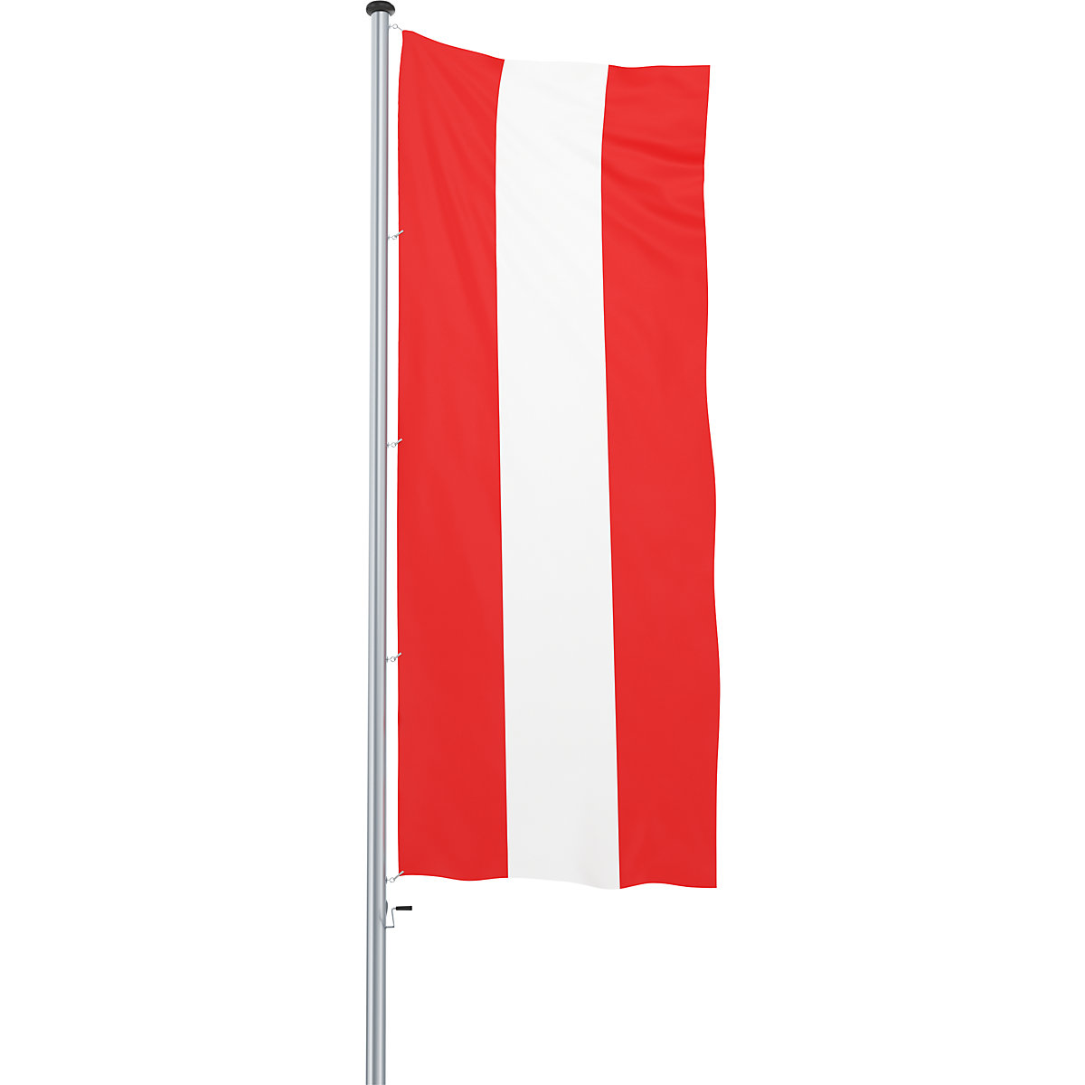 Mannus – Flag for hoisting/national flag, format 1.2 x 3 m, Austria