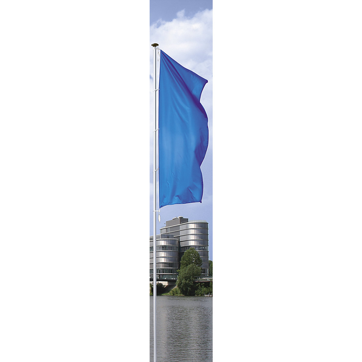 PIRAT aluminium flag pole – Mannus (Product illustration 14)-13