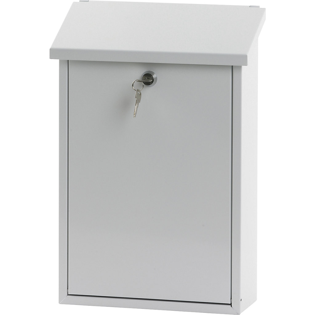 Standard letter box sheet steel, powder coated kaiserkraft