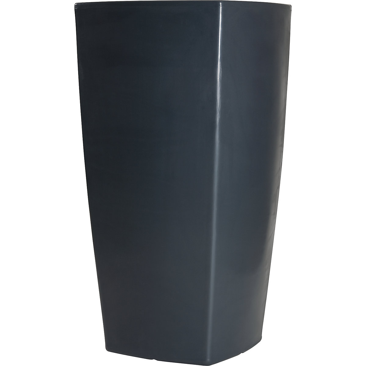 Plant container – DEGARDO, TREVIA V, HxWxD 700 x 360 x 360 mm, charcoal-5
