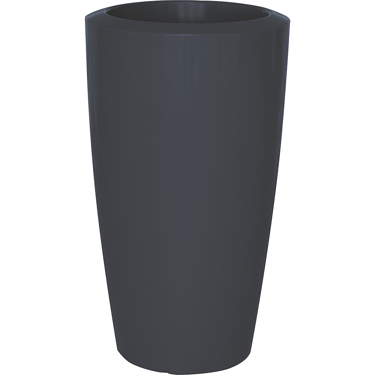 Plant container – DEGARDO, ROVIO IV, HxWxD 900 x 500 x 500 mm, charcoal-6