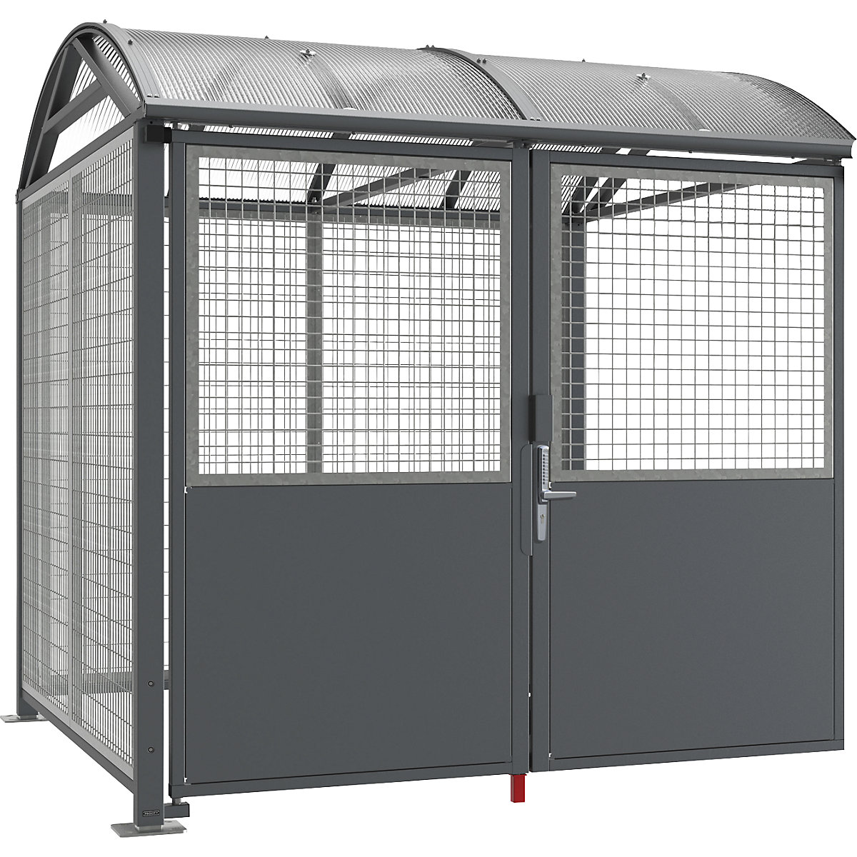 Bicycle shelter, lockable - PROCITY