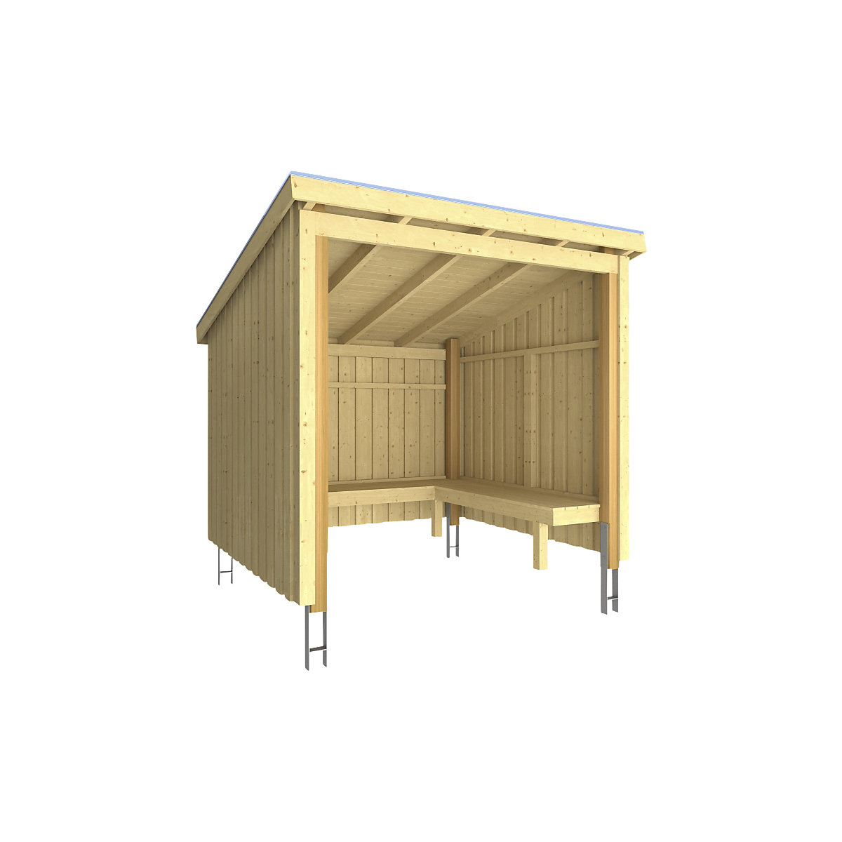 Nordic BBQ hut