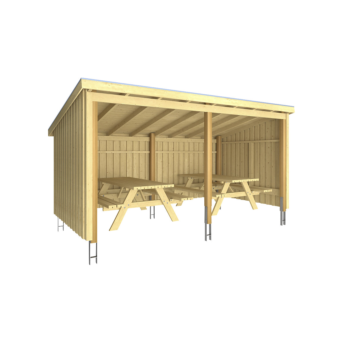 Nordic picnic hut