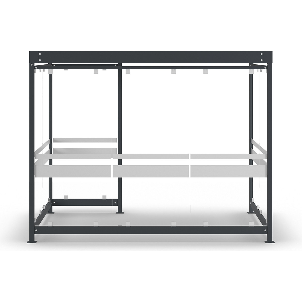 Shelter with steel roof – WSM (Product illustration 3)-2